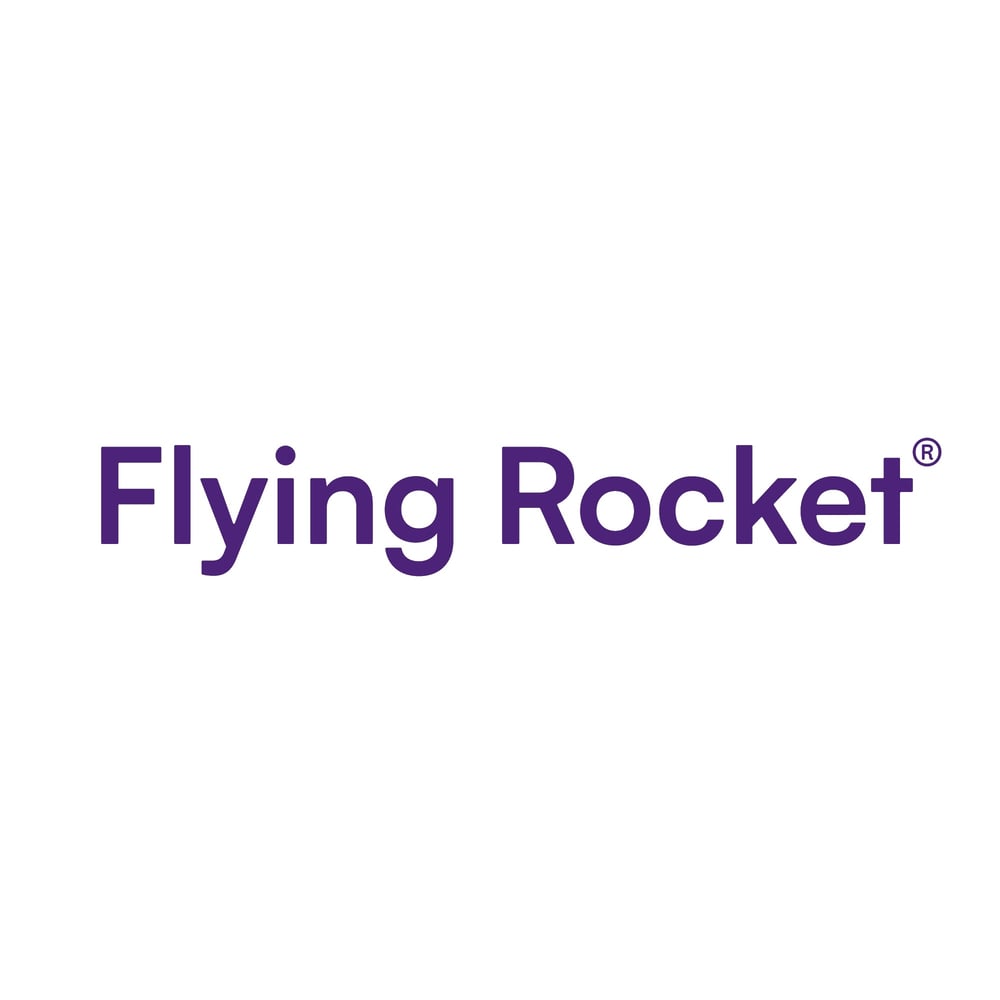 Flying Rocket (Wortmarke) Dachmarke (Dark Purple)